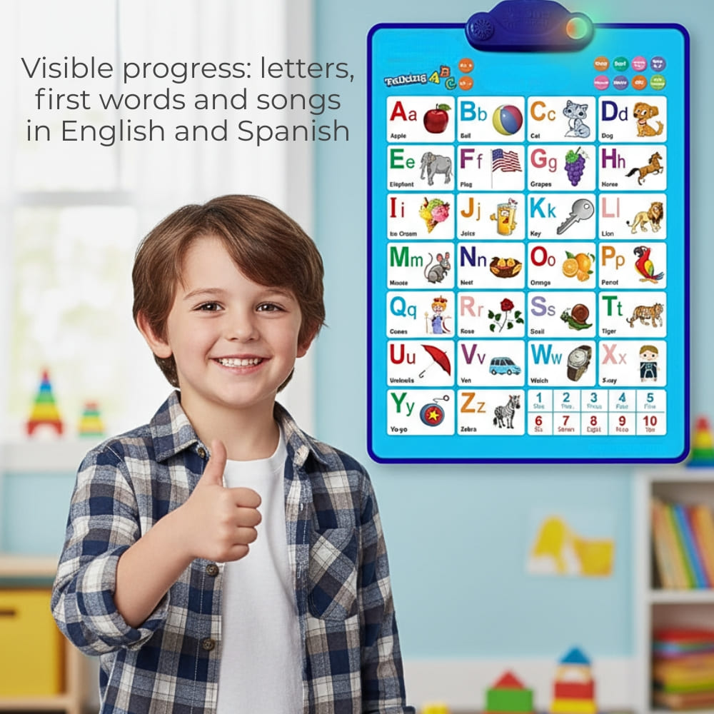 Interactive Talking Wall Chart for Kids