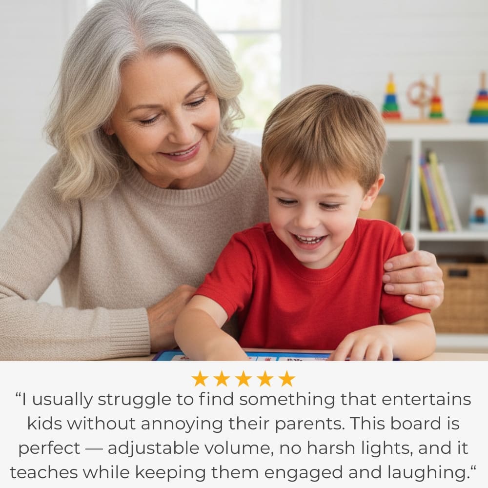 Interactive Talking Wall Chart for Kids