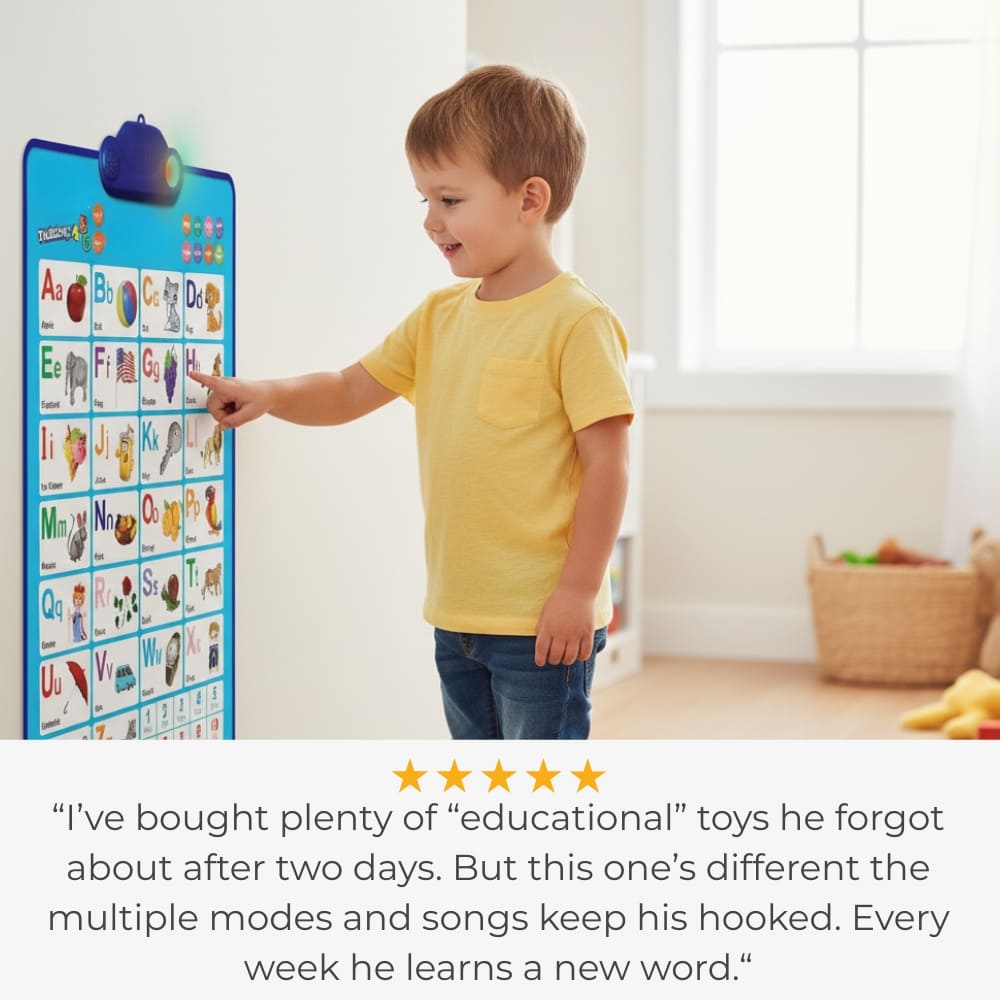 Interactive Talking Wall Chart for Kids