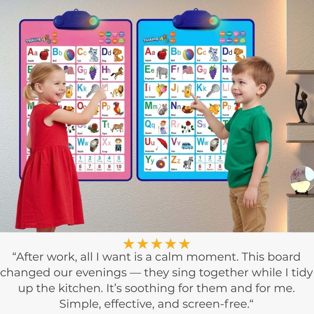Interactive Talking Wall Chart for Kids